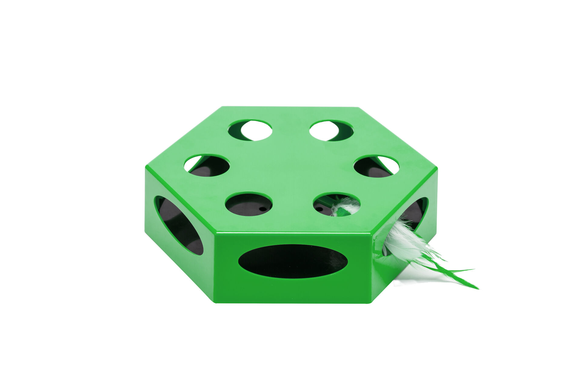 Hexagon Maze Box Cat Toy WPE 1601