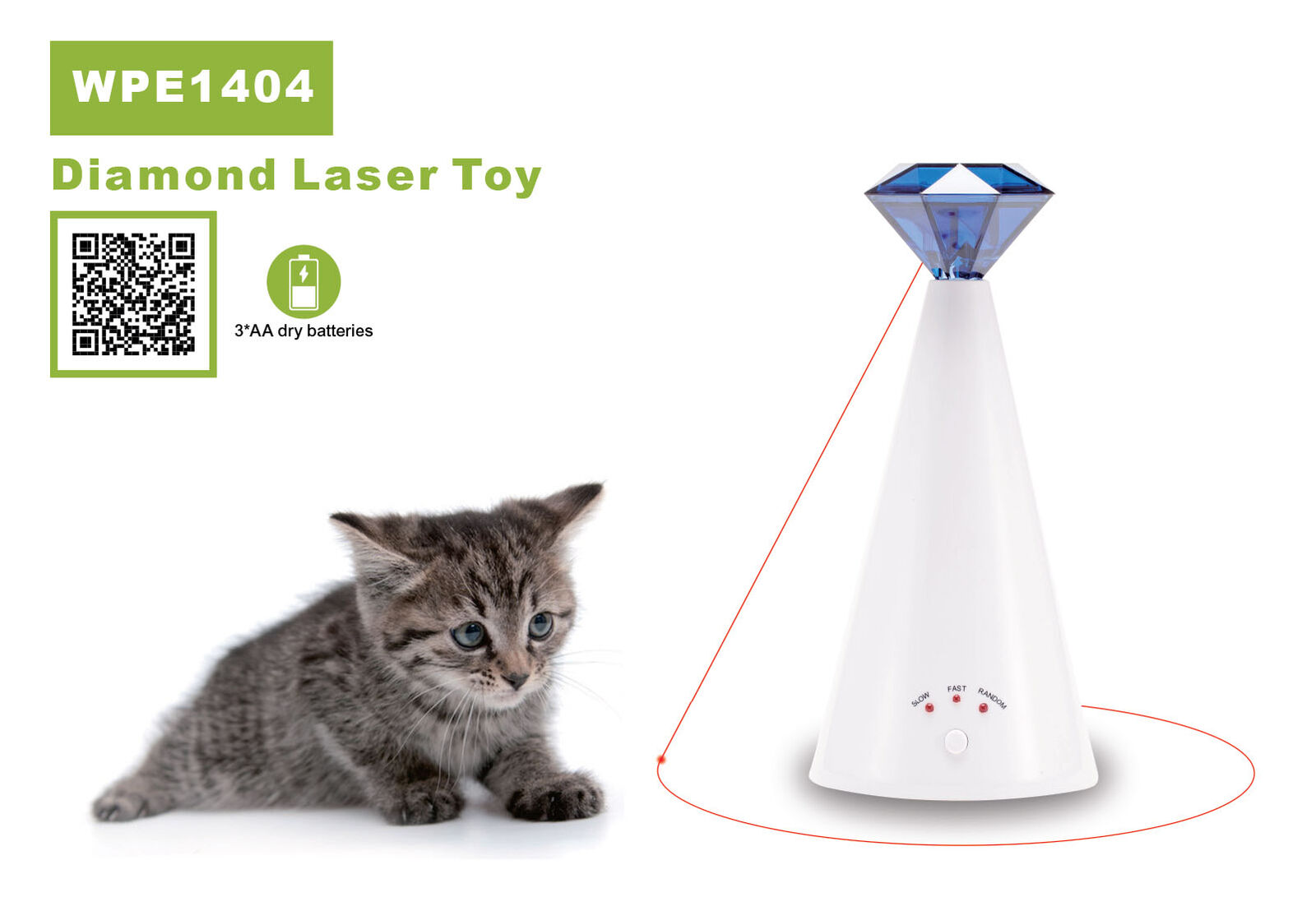 Diamond Laser Toy WPE 1404