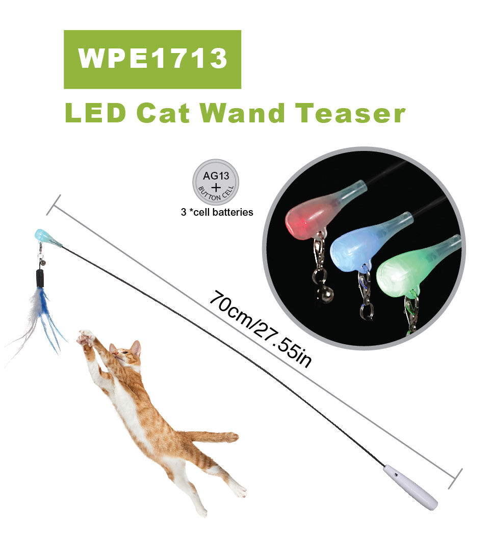 LED Cat Wand Teaser WPE 1713
