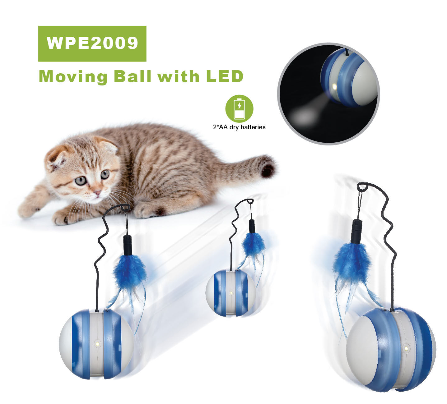 Moving Ball with LED WPE2009