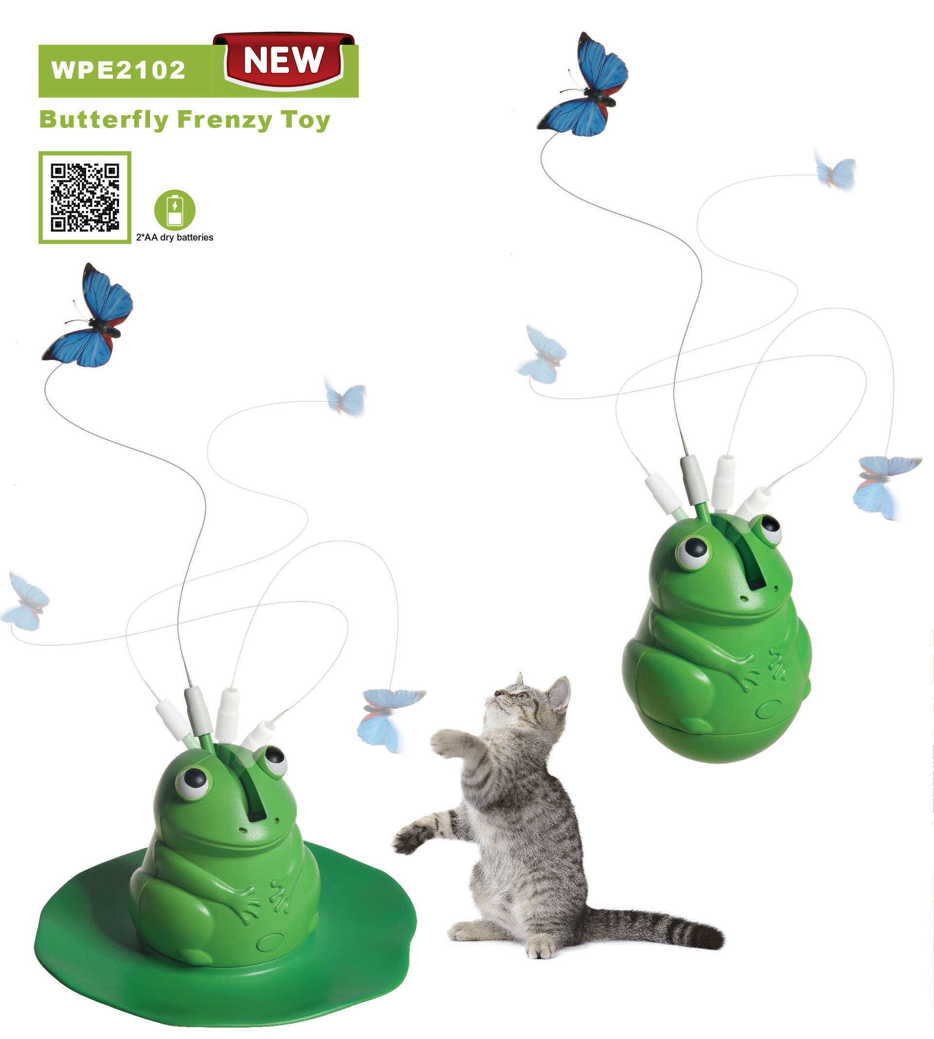 Butterfly Frenzy Toy WPE2102