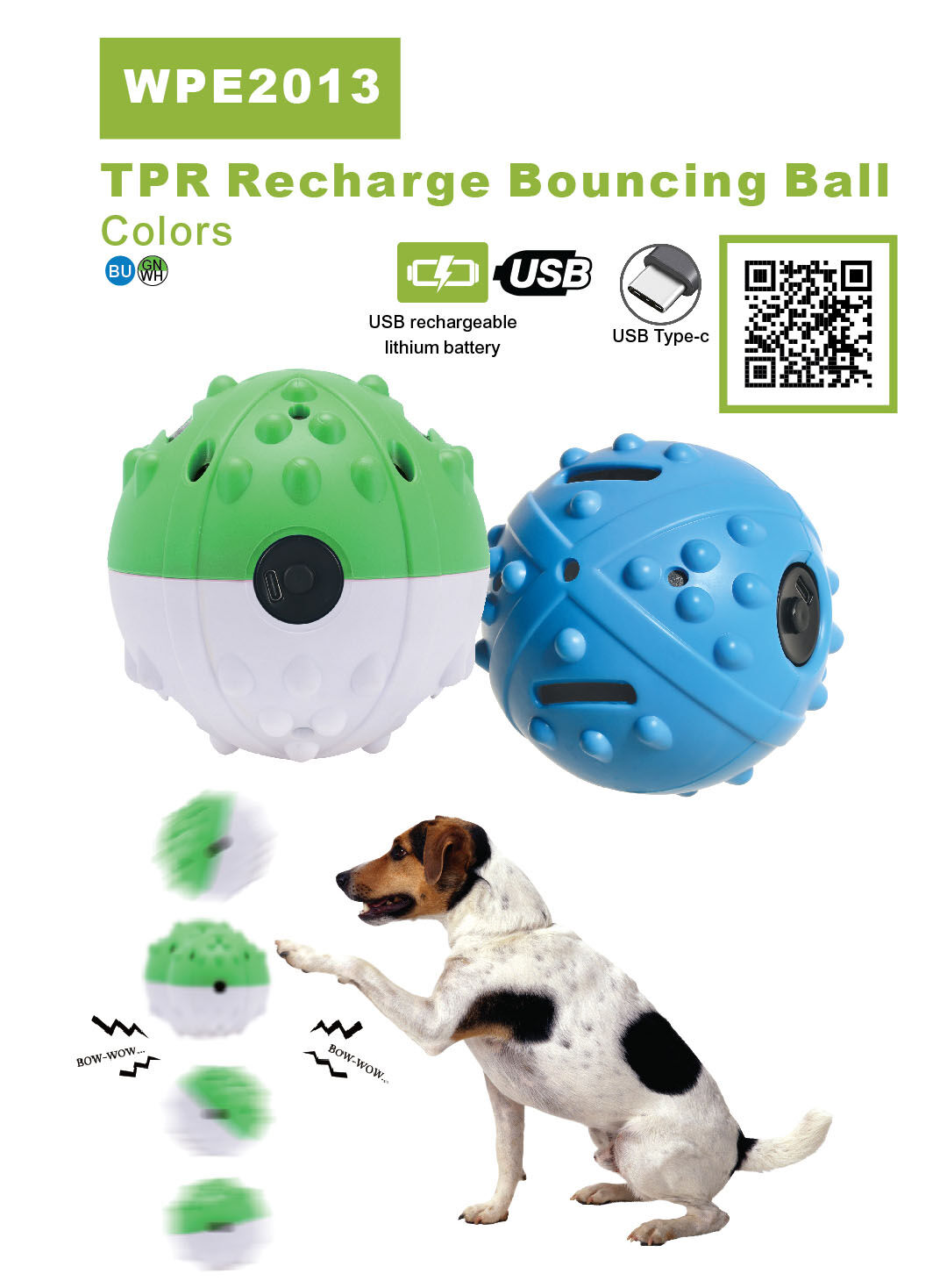 TPR Recharge Bouncing Ball WPE 2013