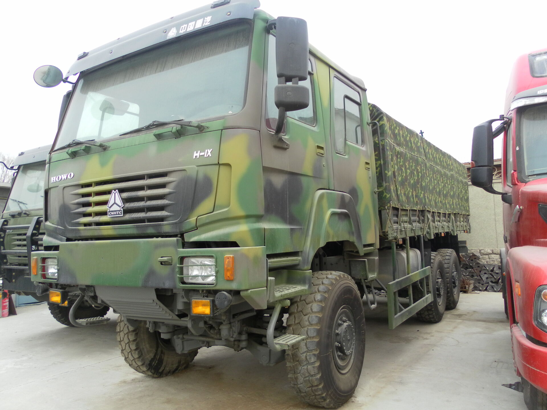 6x6 all wheel drive-Cargo Truck