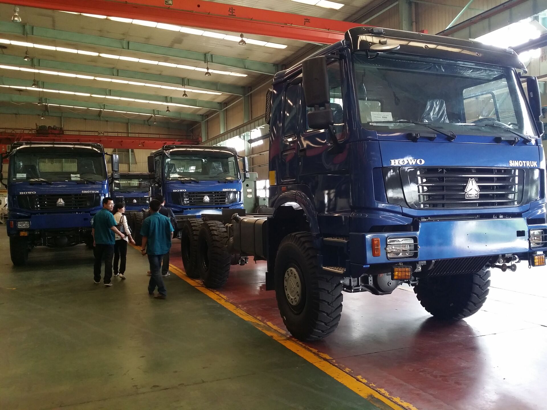 6x6 all wheel drive-Cargo Truck