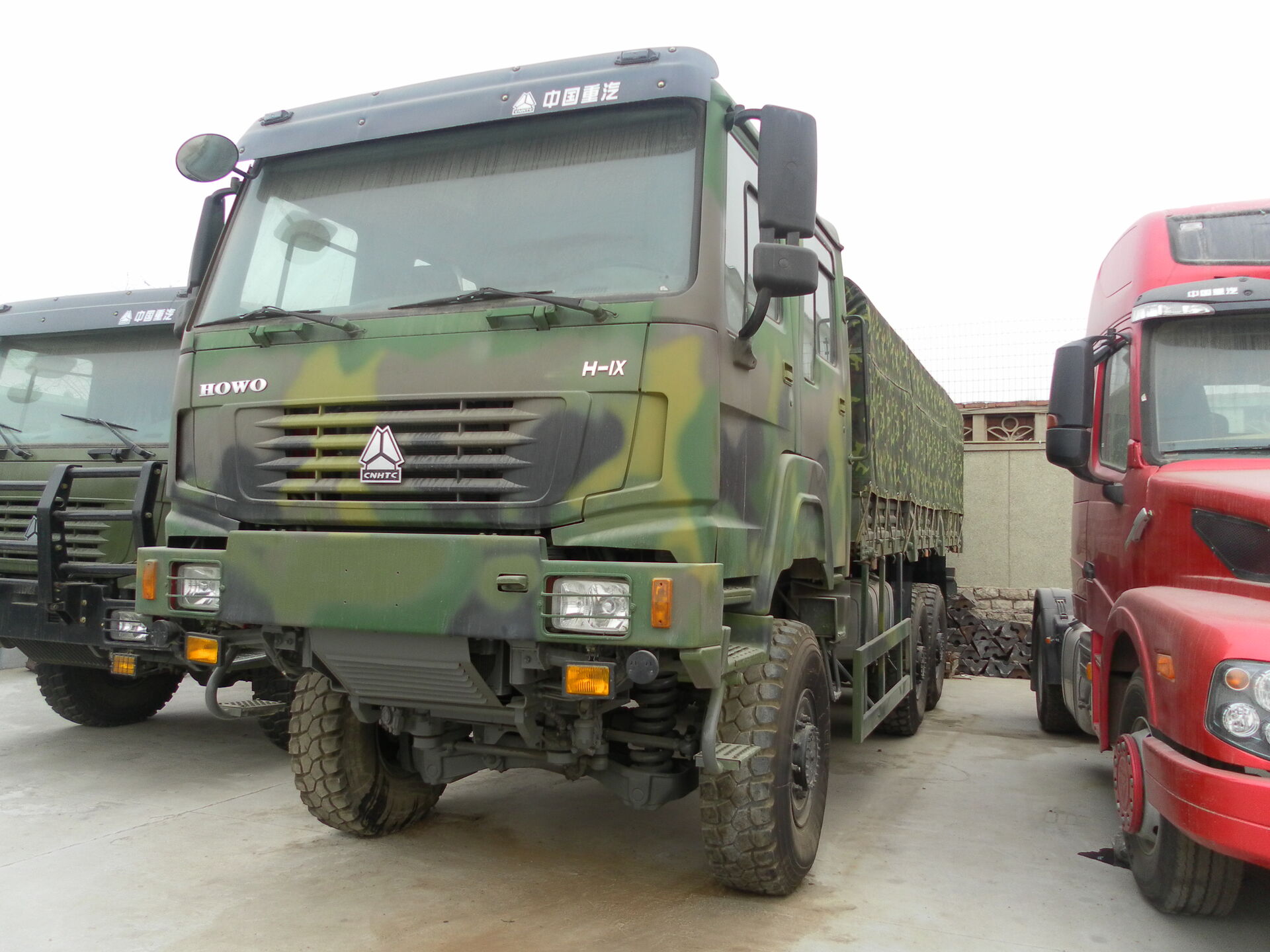 6x6 all wheel drive-Cargo Truck