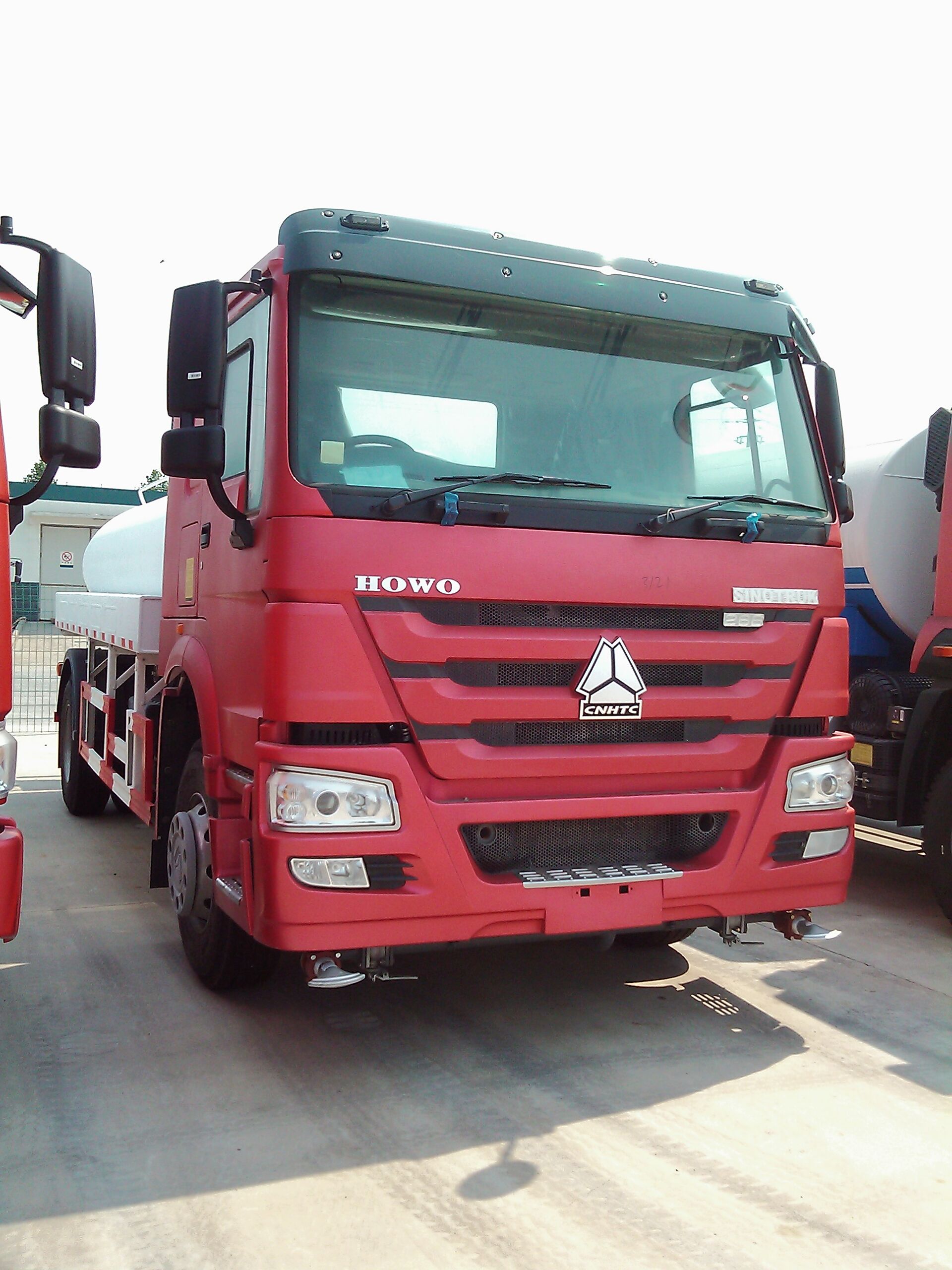 4x2 water tank truck