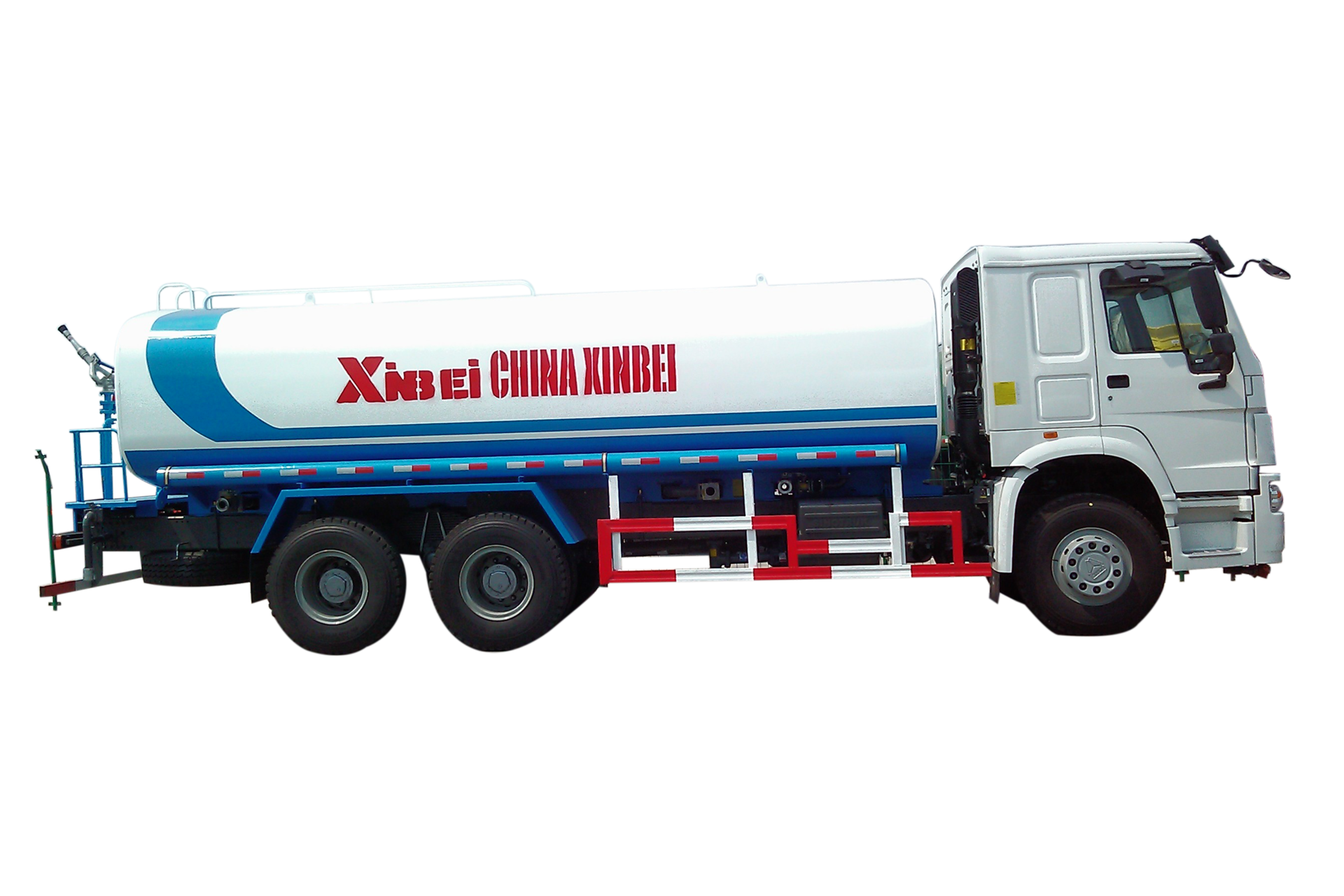 6x4 water tank truck