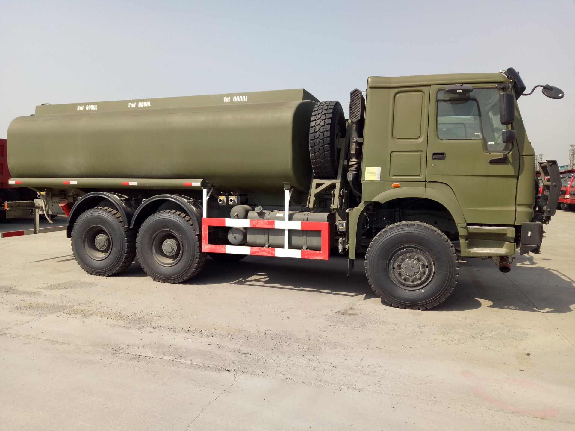 6x4 Oil tank truck