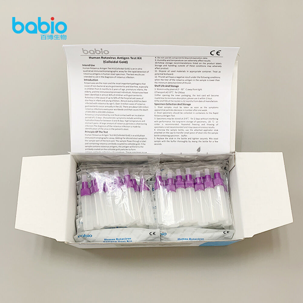Human Rotavirus Antigen Test Kit (Colloidal Gold