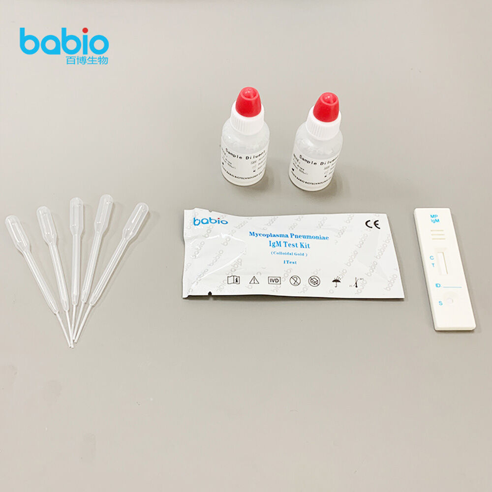 Mycoplasma Pneumoniae IgM Test Kit (Colloidal Gold)