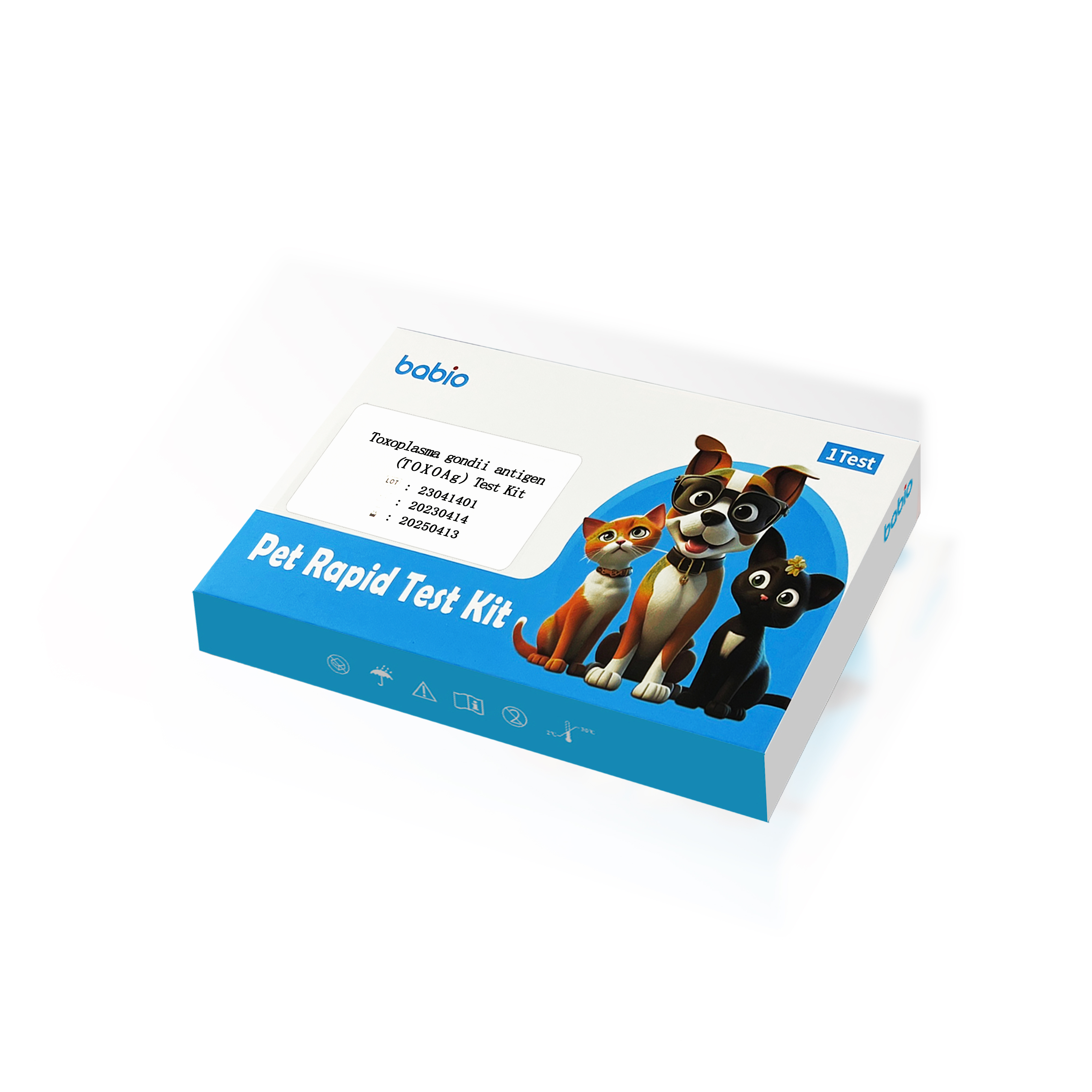 Toxoplasma gondii antigen (TOXO Ag) test kit