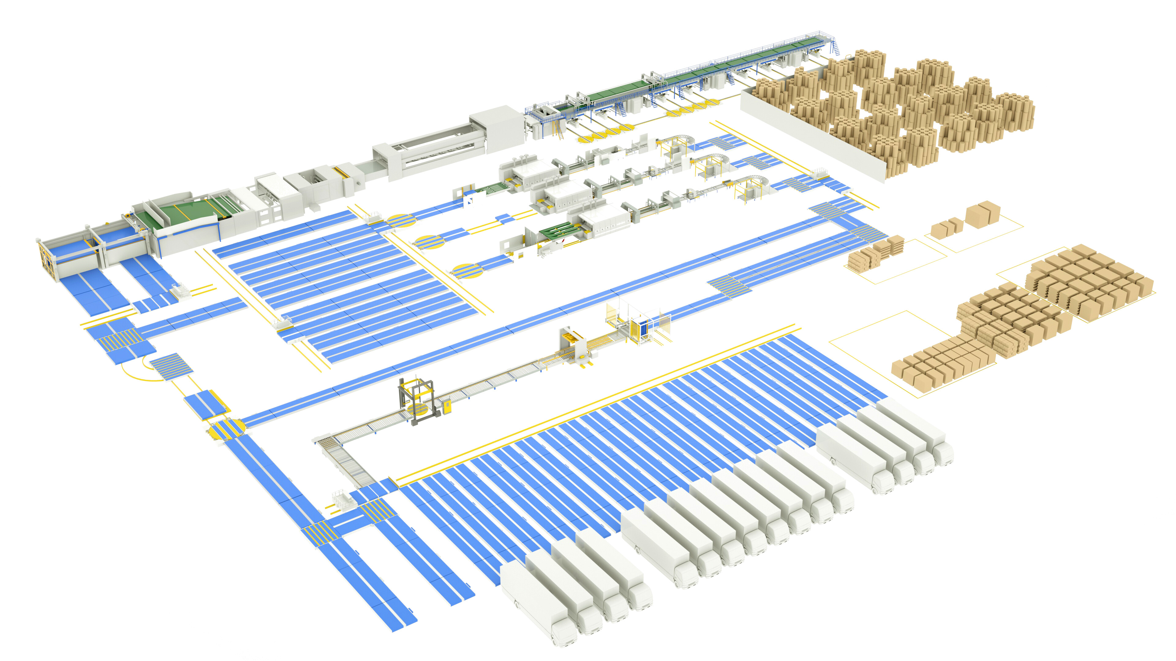 Cardboard / Box Conveyor System
