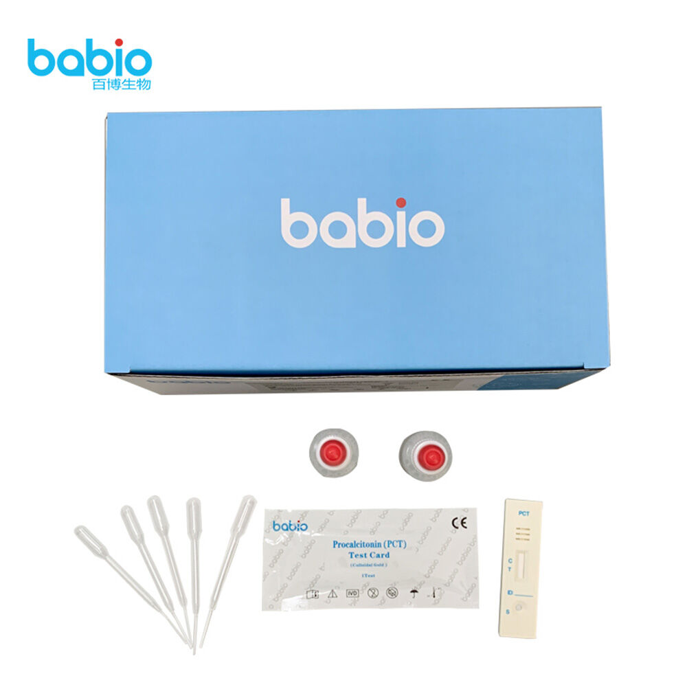 بطاقة اختبار البروكالسيتونين (PCT) (الذهب الغرواني)
