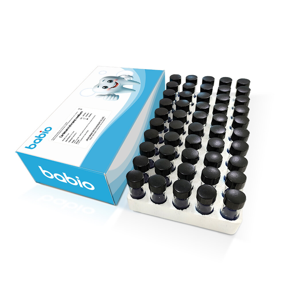 Milieu d'enrichissement des caries