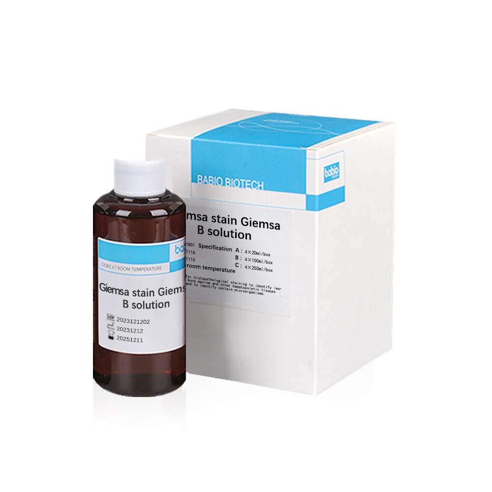 Tache de Giemsa Solution Giemsa B