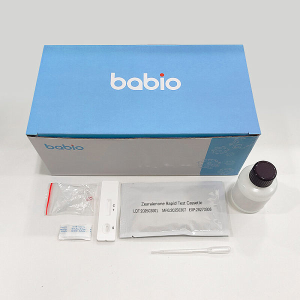 Cassette de test rapide pour la zéaralénone