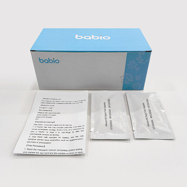 Casete de prueba rápida de aflatoxina M1