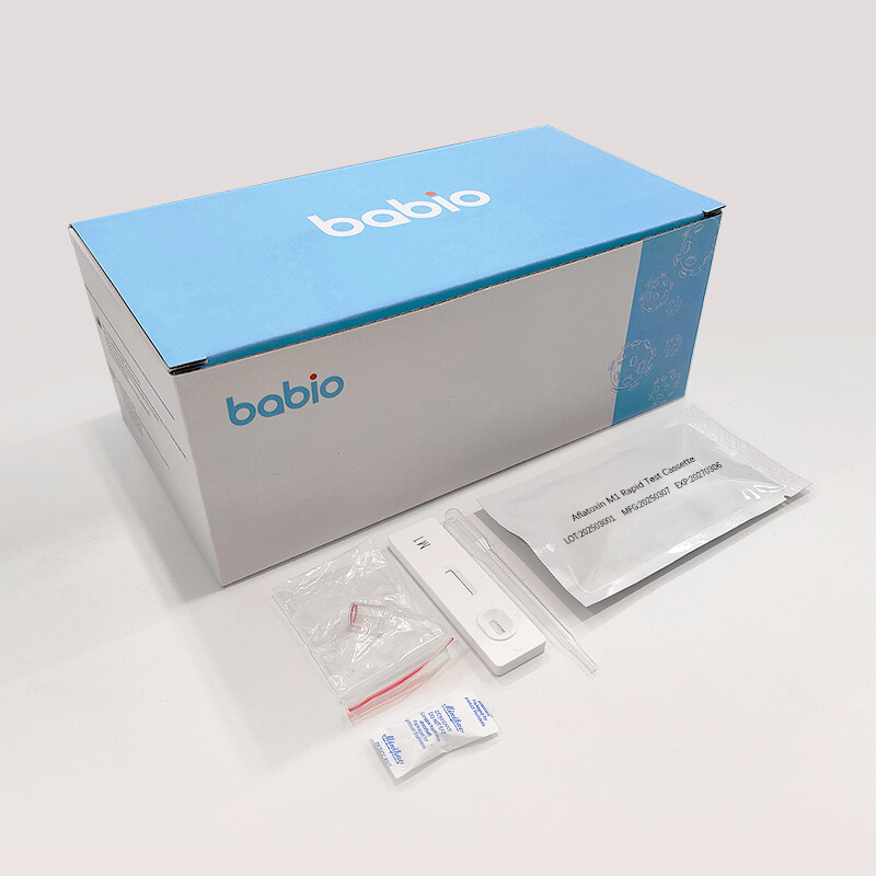 Casete de prueba rápida de aflatoxina M1