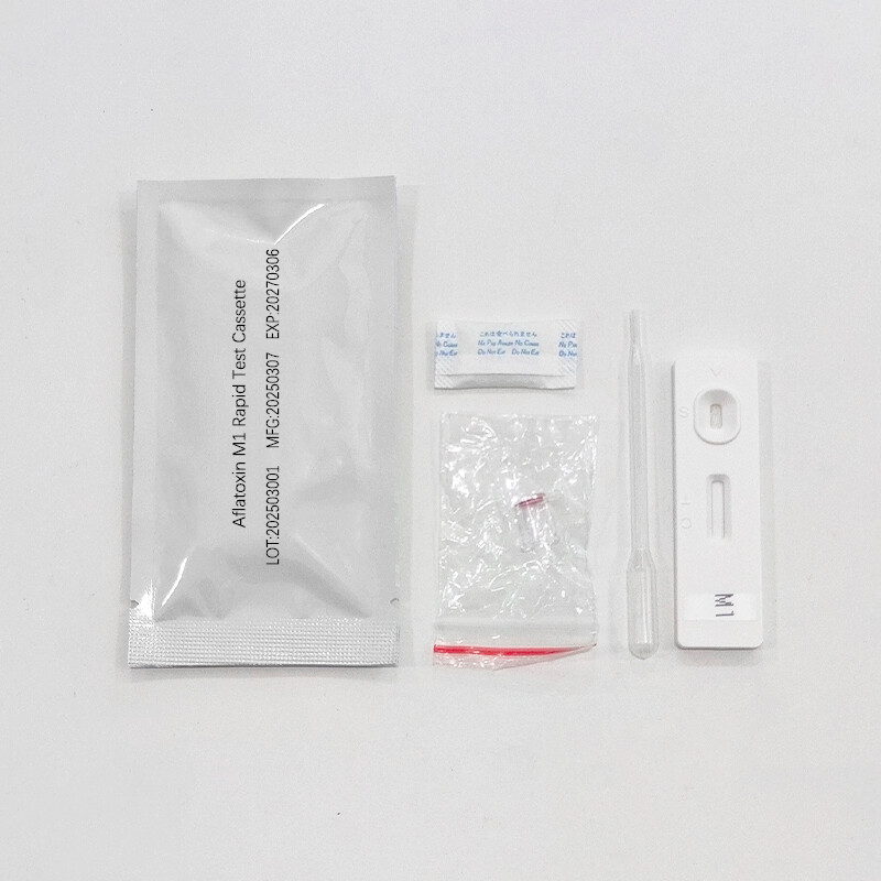 Casete de prueba rápida de aflatoxina M1