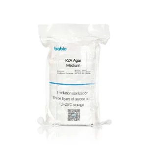 Medio de Agar R2A para Pruebas Microbiológicas – Alta Sensibilidad, Paquete de 10