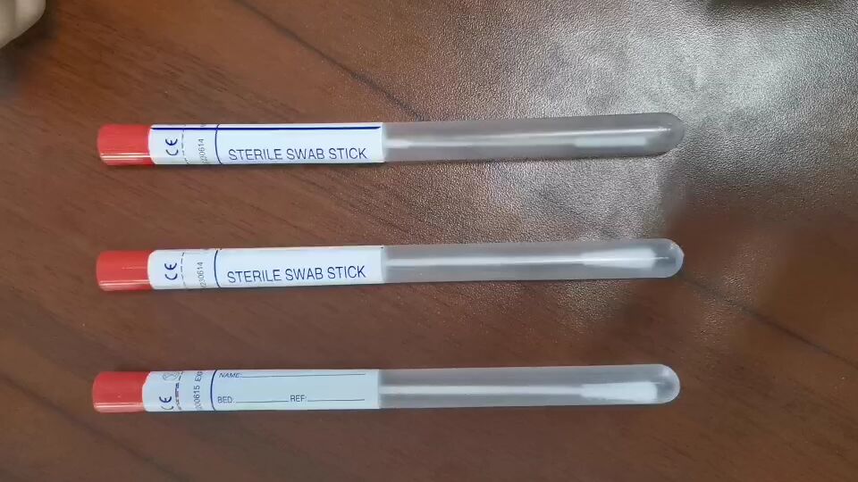 Hisopos flocados de BABIO para pruebas respiratorias precisas