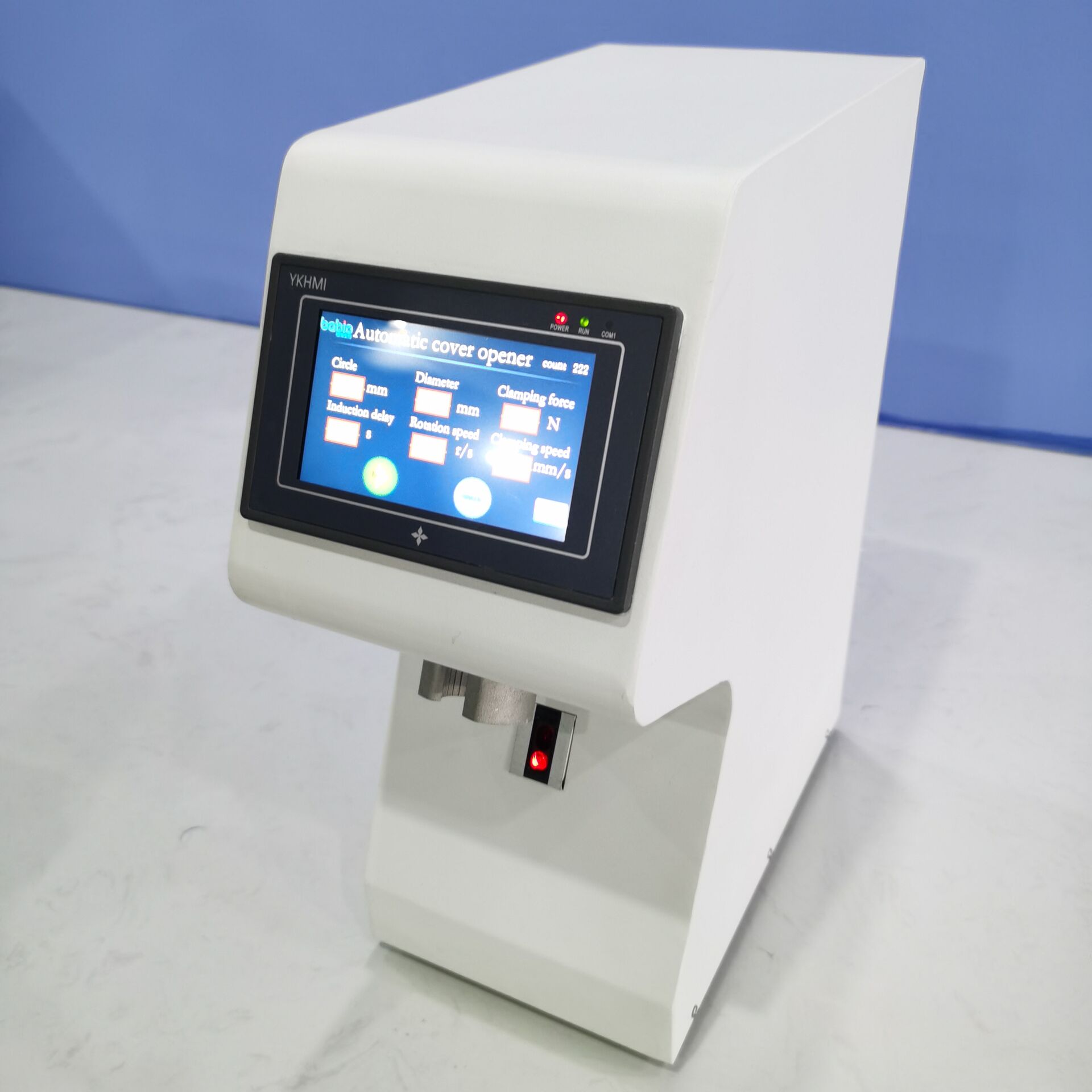 Nuevo producto, máquina taponadora de rosca automática para tubos de recolección de muestras, fácil de operar
