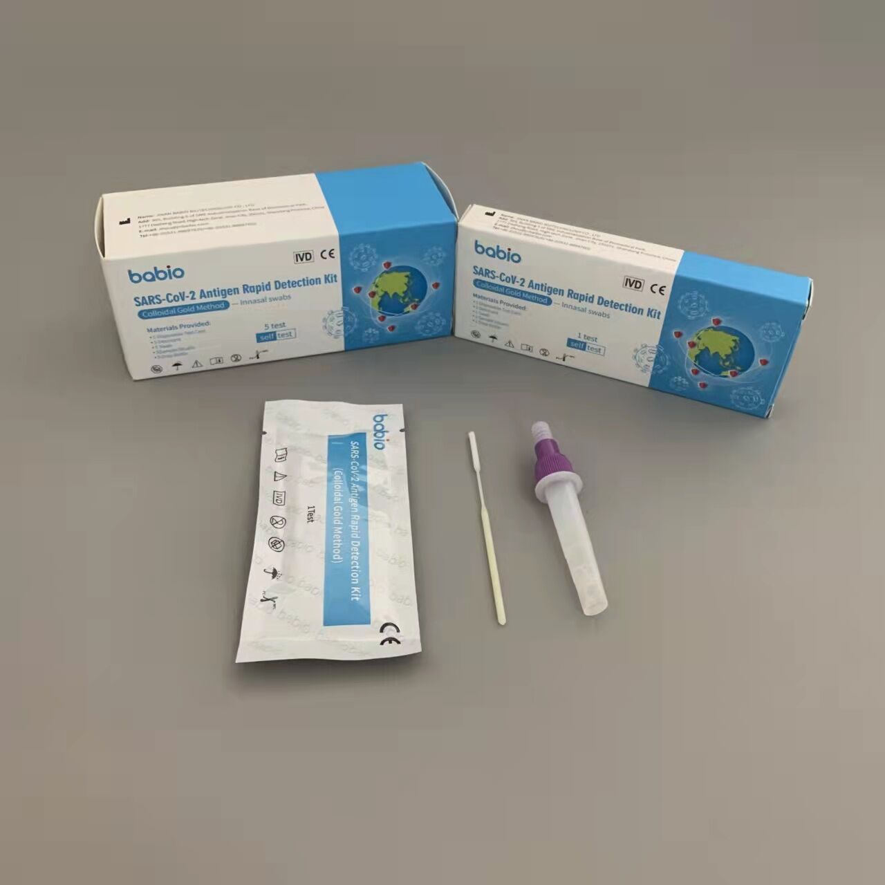 Kit de detección rápida del antígeno del SARS-CoV-2