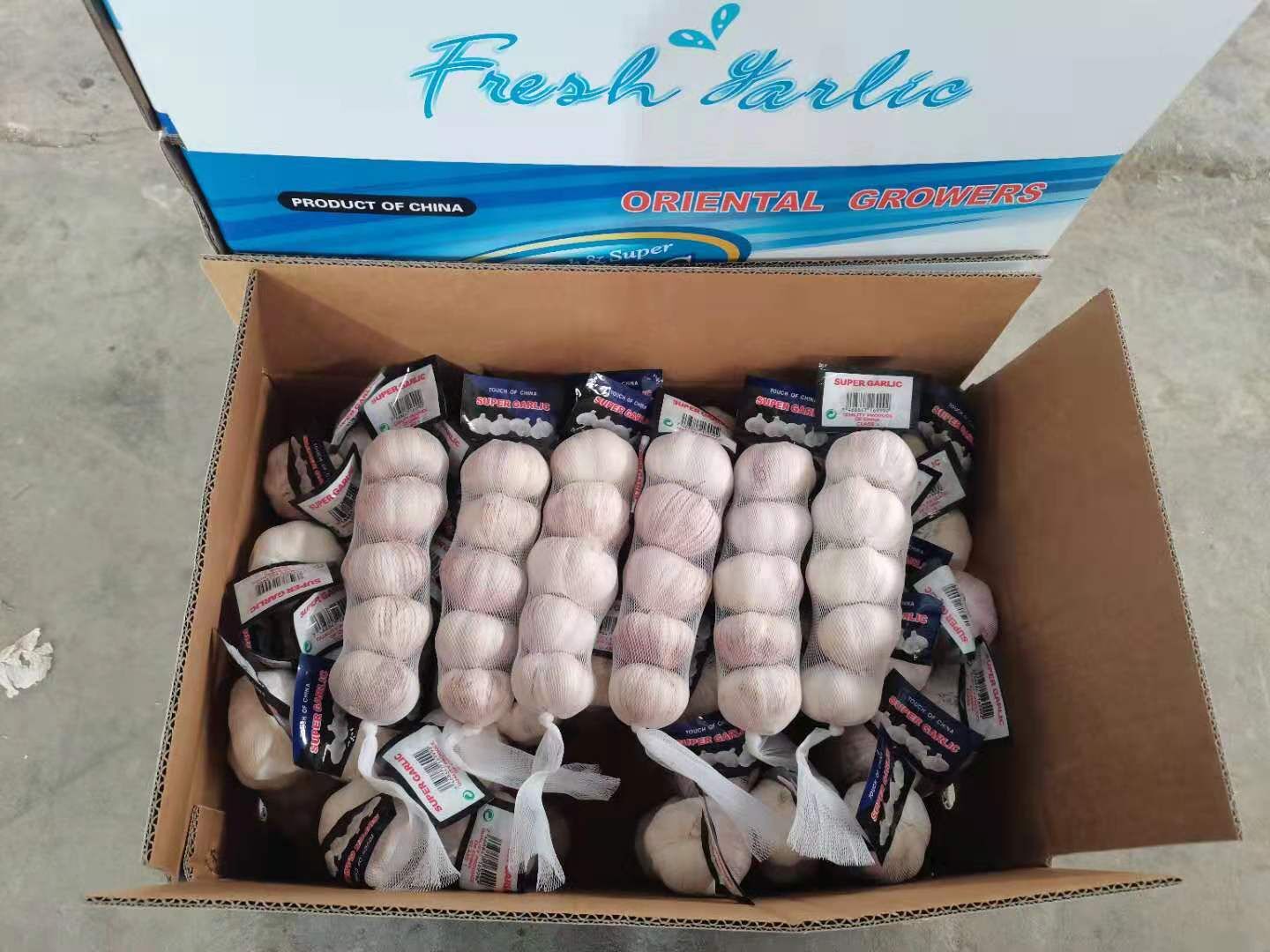 Pure White Garlic /  Red Garlic  5p/bag  250g/bag