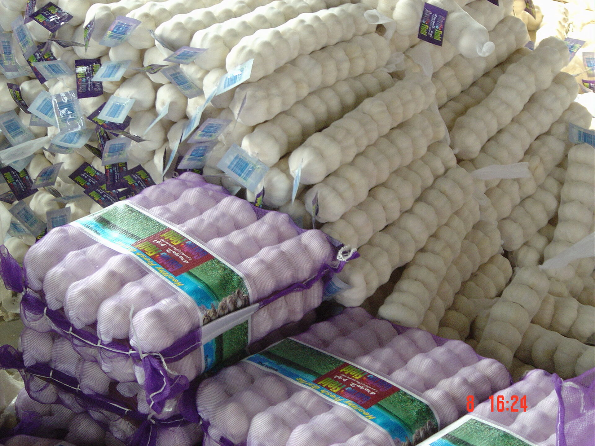 Ail Frais  9p/bag 10p/bag 400gx10/bag