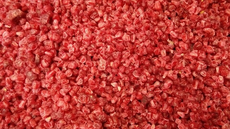 Frozen Raspberry Crumbles