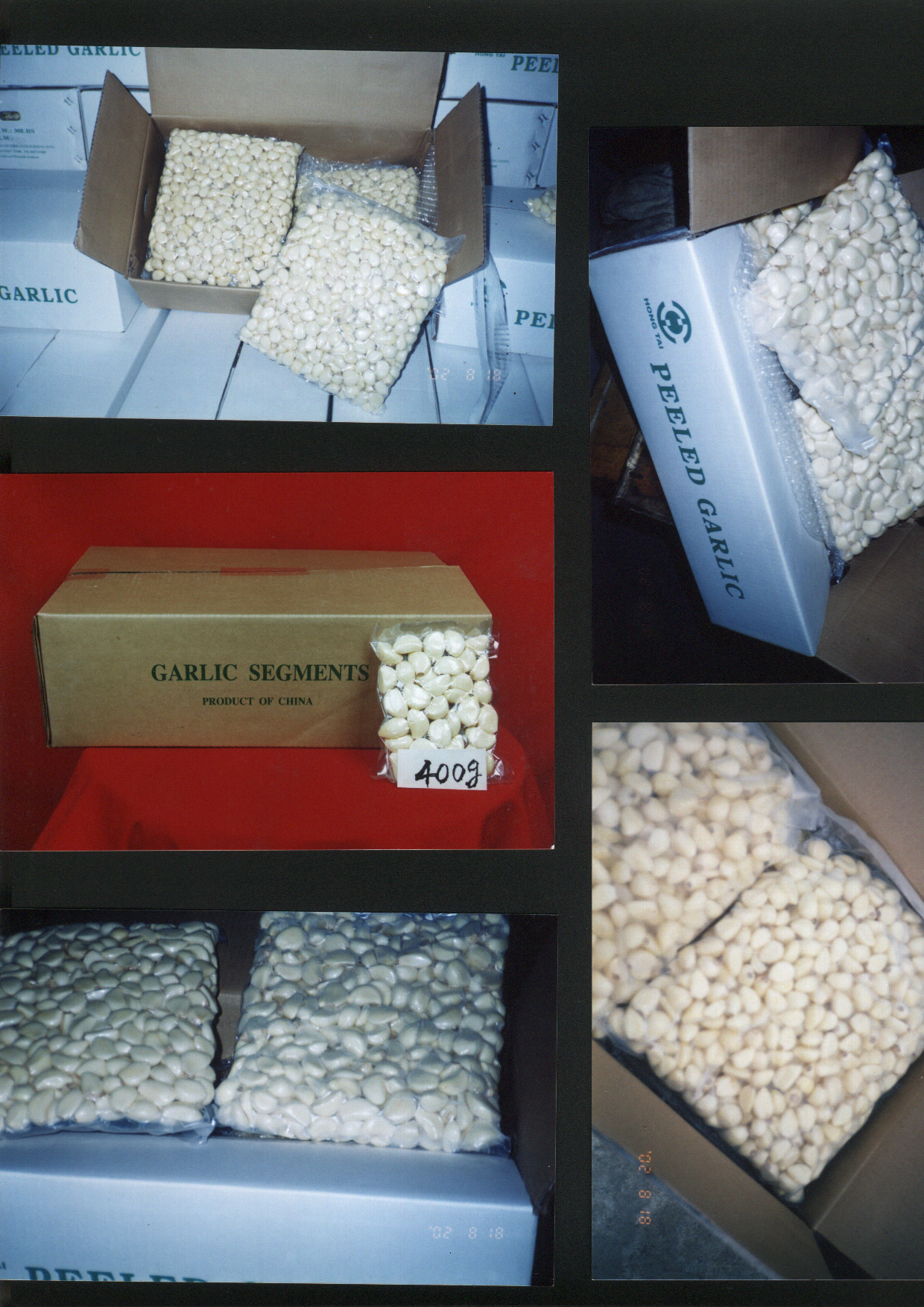 Frozen Peeled Garlic Cloves