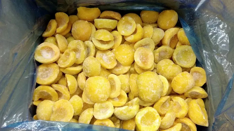 Frozen Yellow Peach