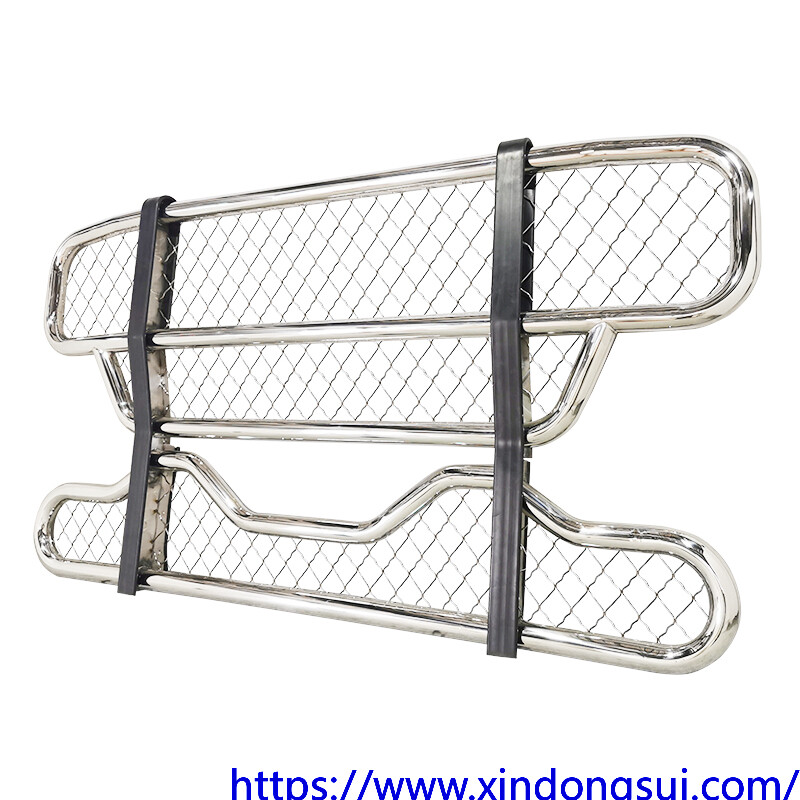 Wholesale Price Dongsui Customized 304 Stainless Steel Trucks Front Bumper Deer Grille Guard for Scania Volvo Man