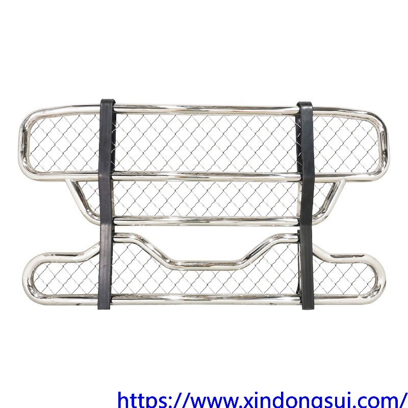 Wholesale Price Dongsui Customized 304 Stainless Steel Trucks Front Bumper Deer Grille Guard for Scania Volvo Man