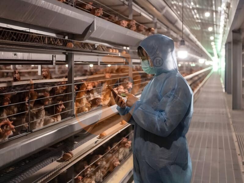 Nigeria Battery Cage For Broiler: Anti-Slip Plastic Floor Protects Chick Foot Health