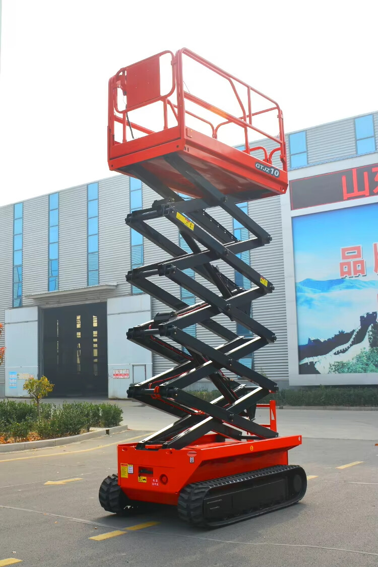 12M Work Crawler Scissor Lift , QY1013LD