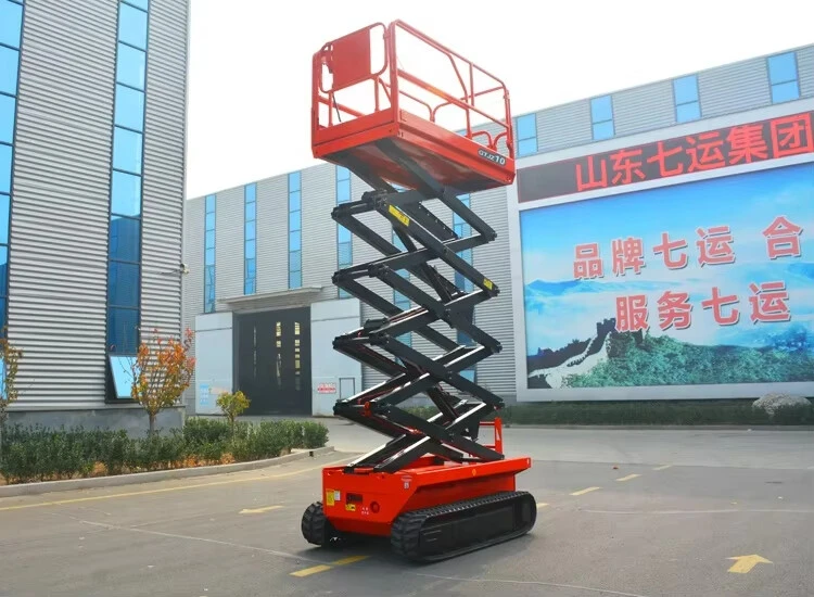 12M Work Crawler Scissor Lift , QY1013LD