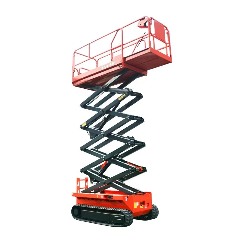 13.8M Work Crawler Scissor Lift , QY1216LDS
