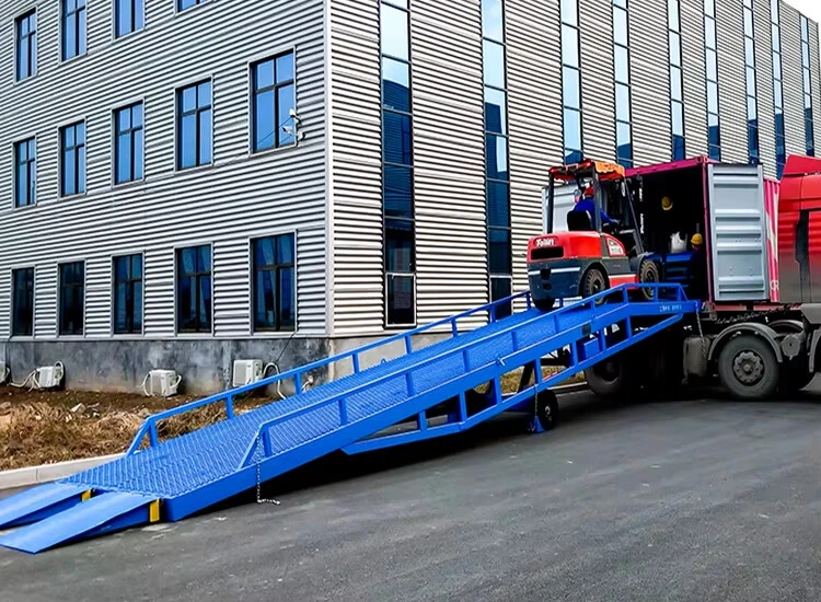 8T Work Yard Ramp , QYDCQ-8