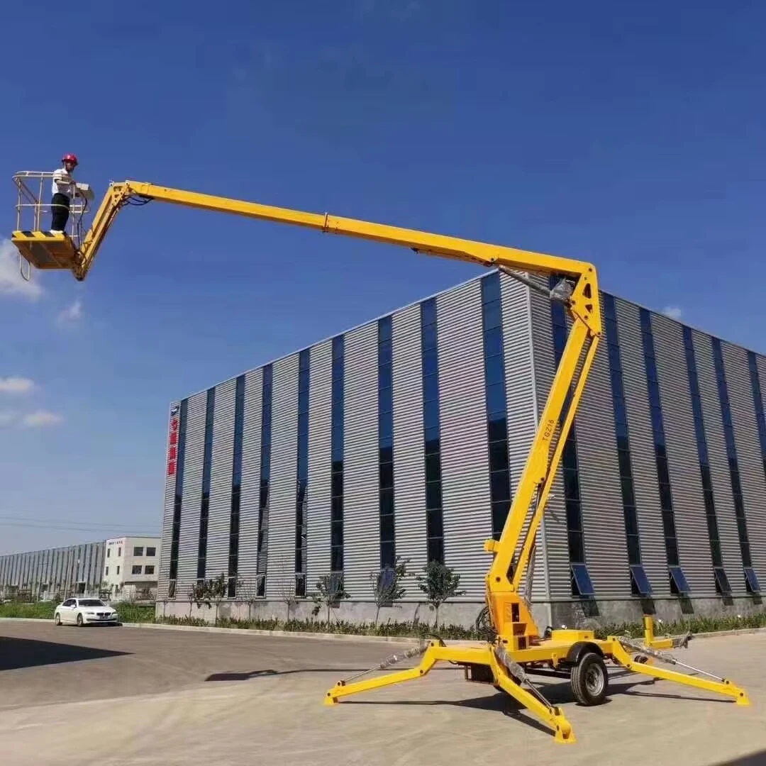 20M Work Towable Boom Lift , QYTGZ18
