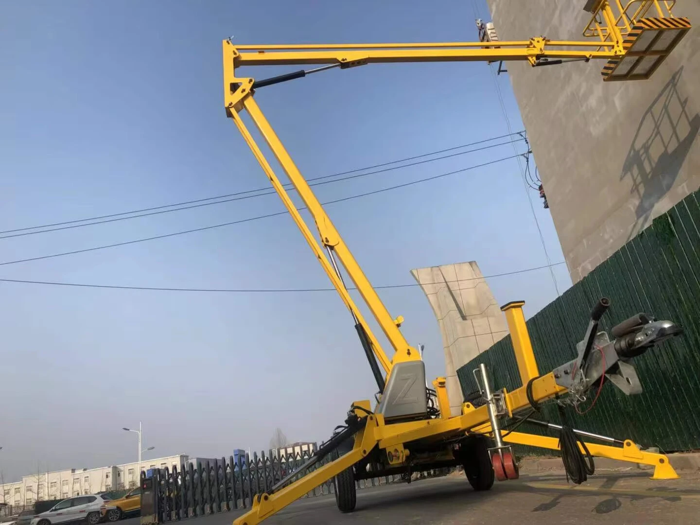 20M Work Towable Boom Lift , QYTGZ18