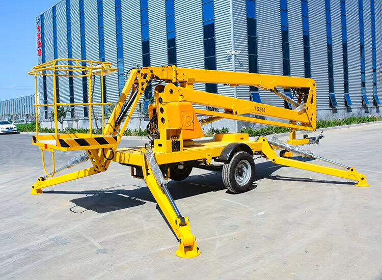 18M Work Towable Boom Lift , QYTGZ16