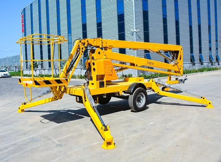 18M Work Towable Boom Lift , QYTGZ16