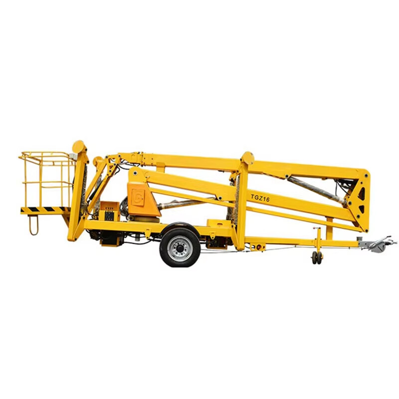 14M Work Towable Boom Lift , QYTGZ12