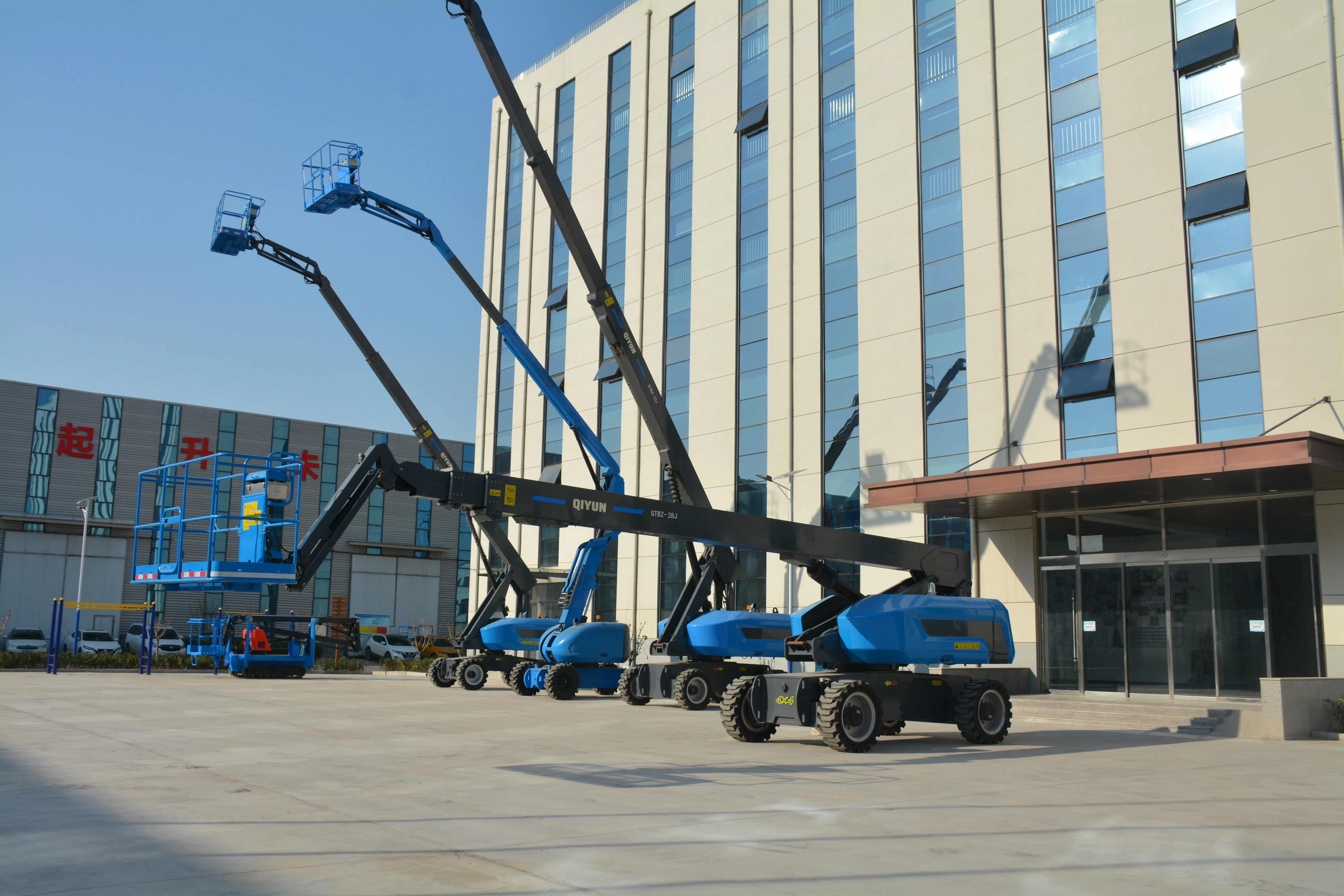 25.8M Work Telescopic Boom Lift , QYZB-24C