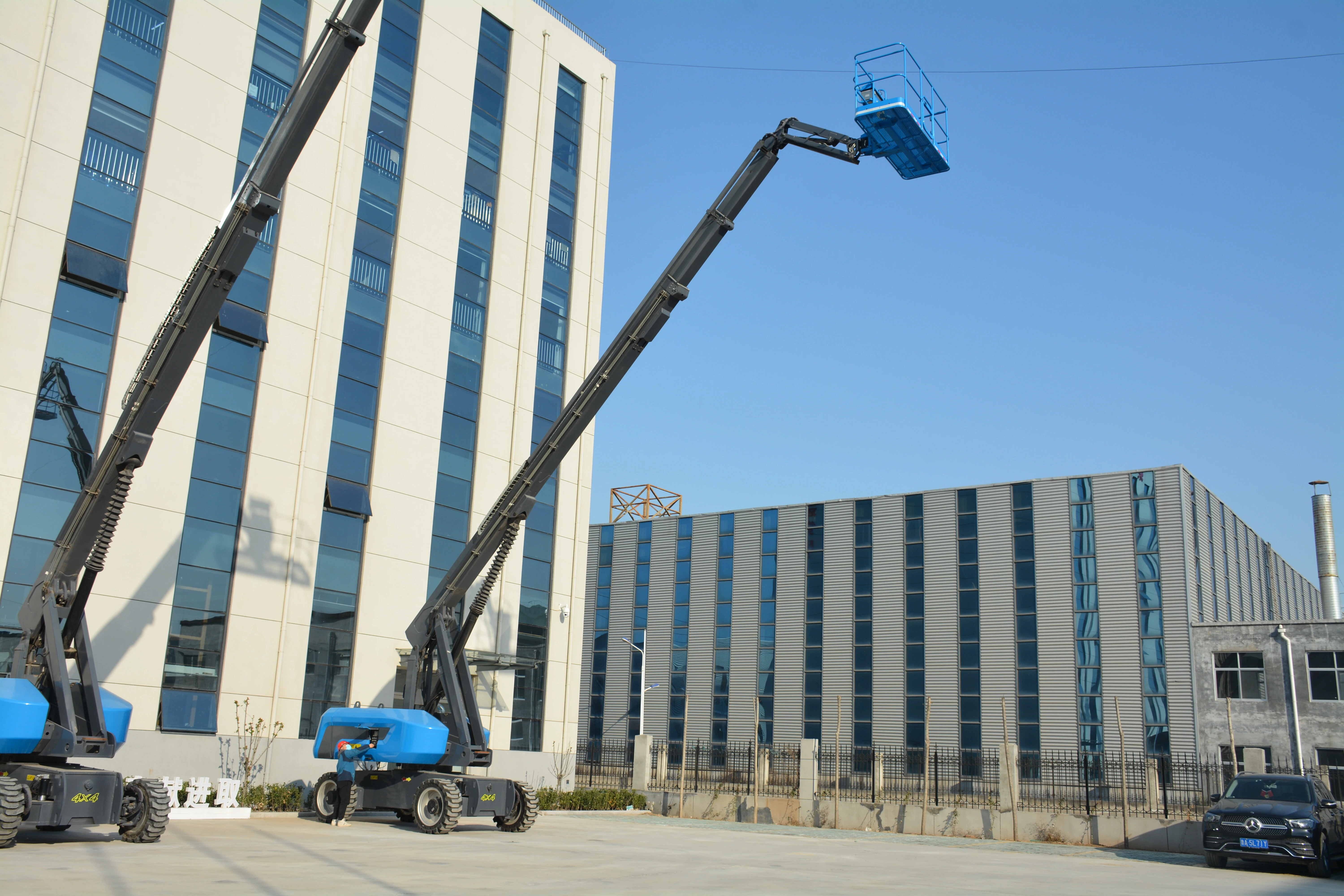 25.8M Work Telescopic Boom Lift , QYZB-24C