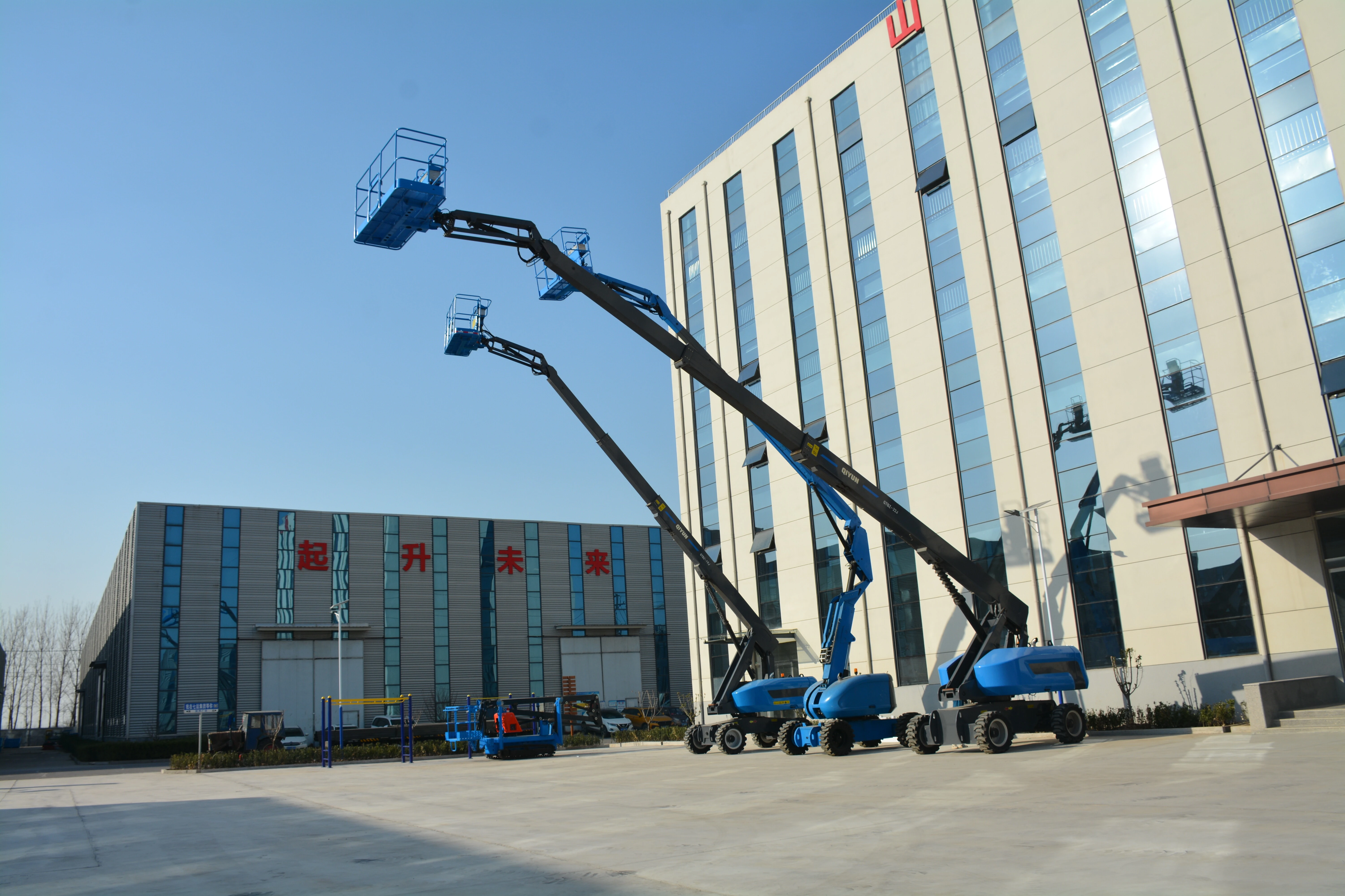 25.8M Work Telescopic Boom Lift , QYZB-24C