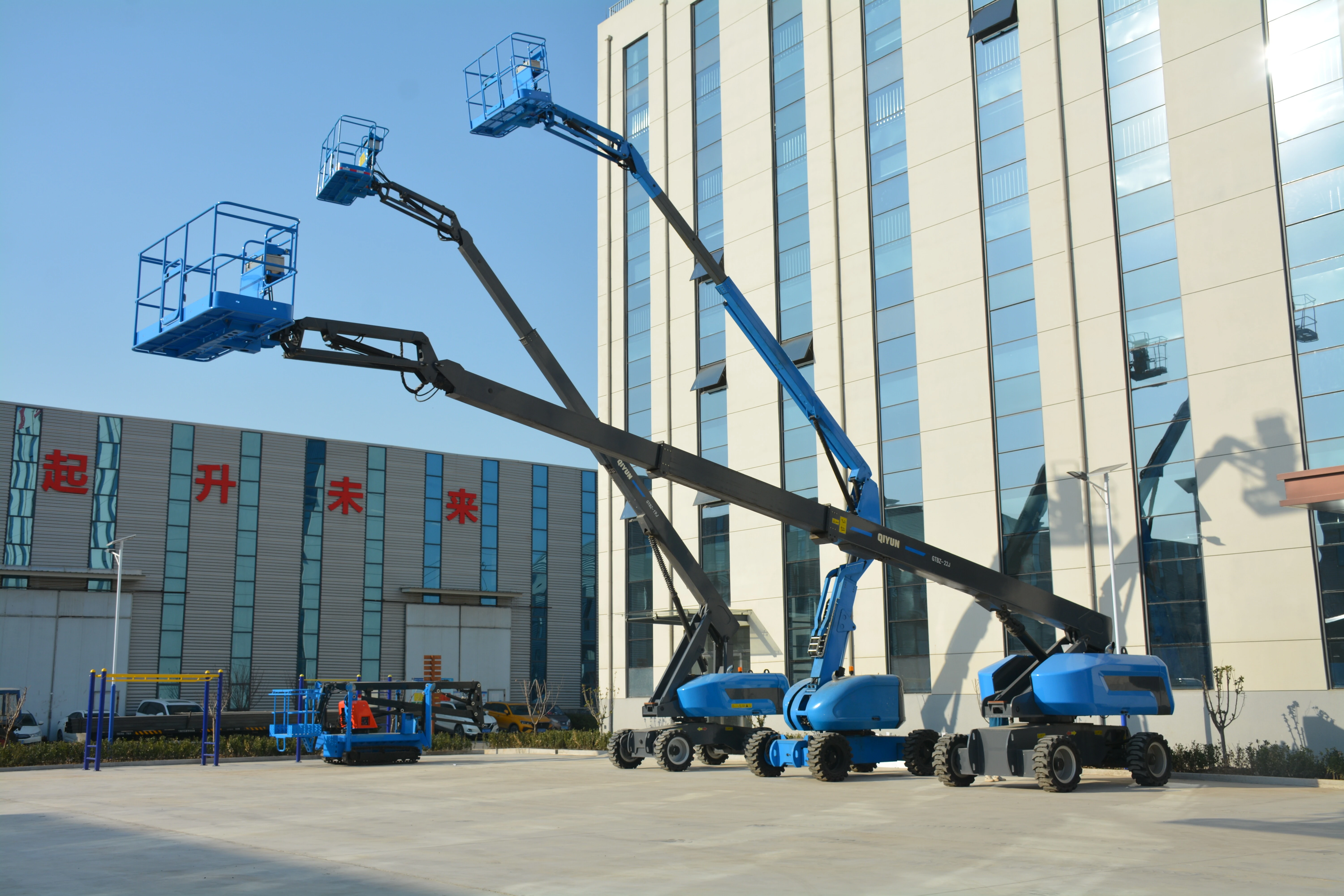 25.8M Work Telescopic Boom Lift , QYZB-24C