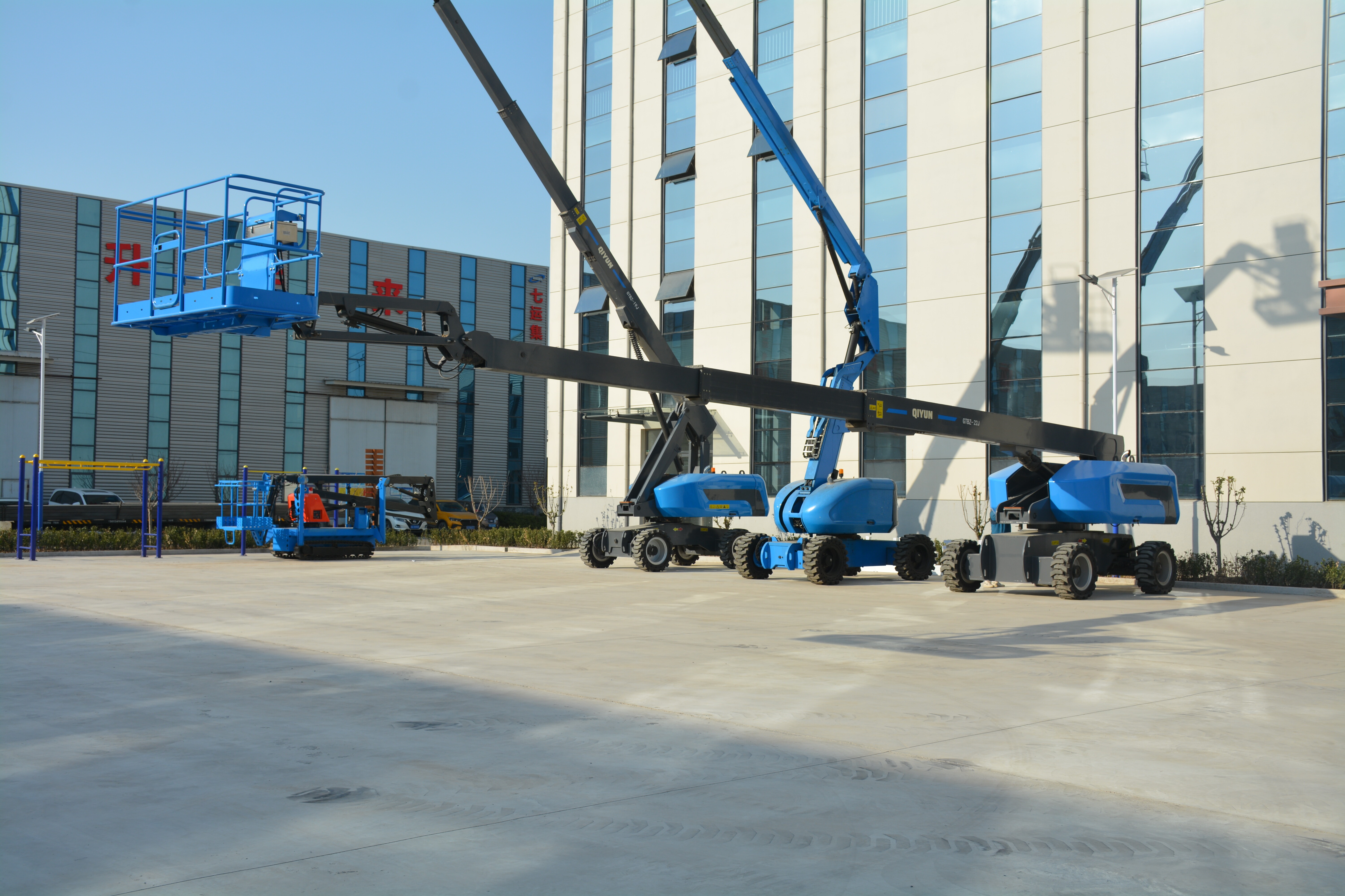 23.8M Work Telescopic Boom Lift , QYZB-22D