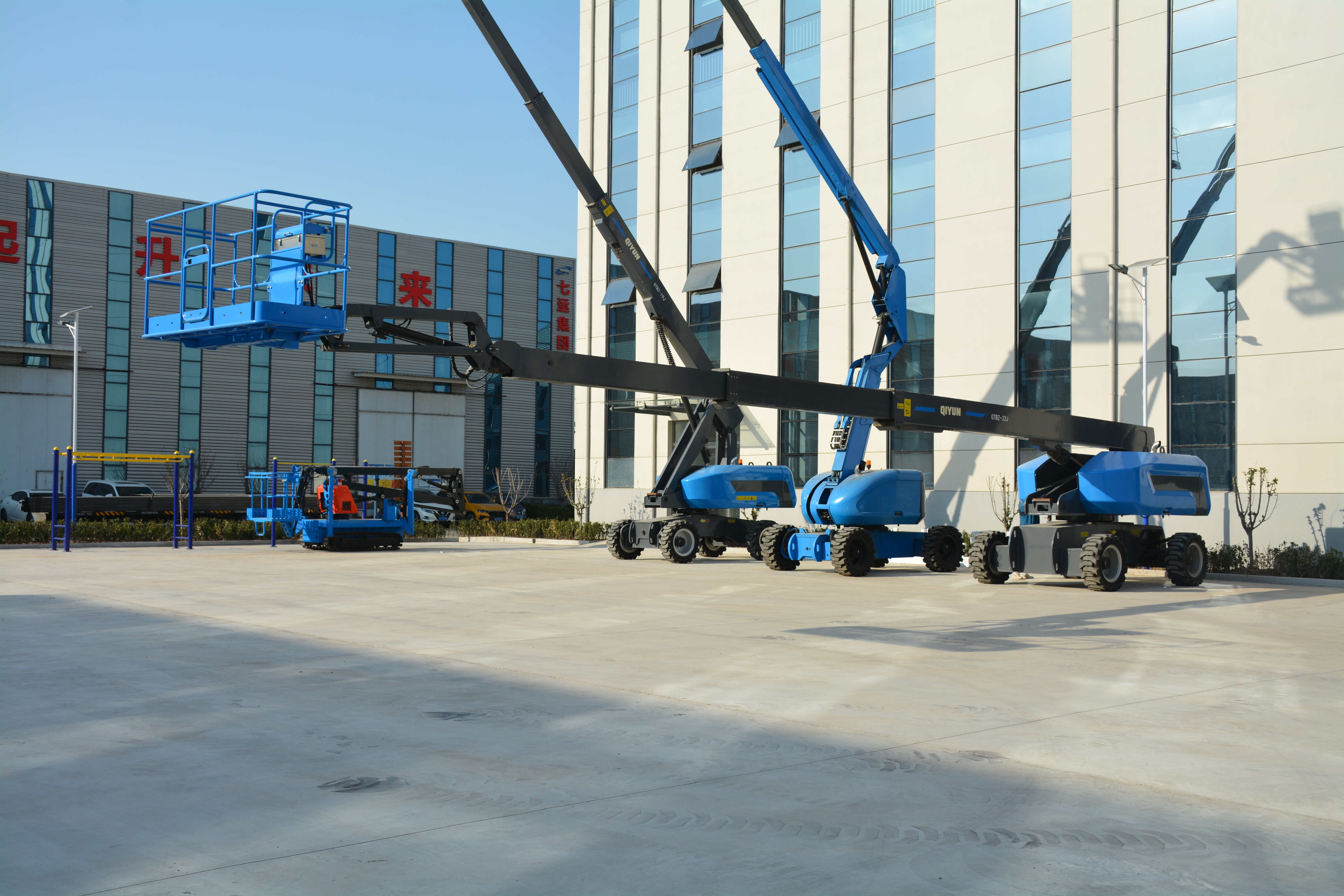 23.8M Work Telescopic Boom Lift , QYZB-22D